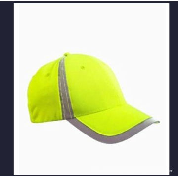 Sports Cap with High Visibility Reflective Tape